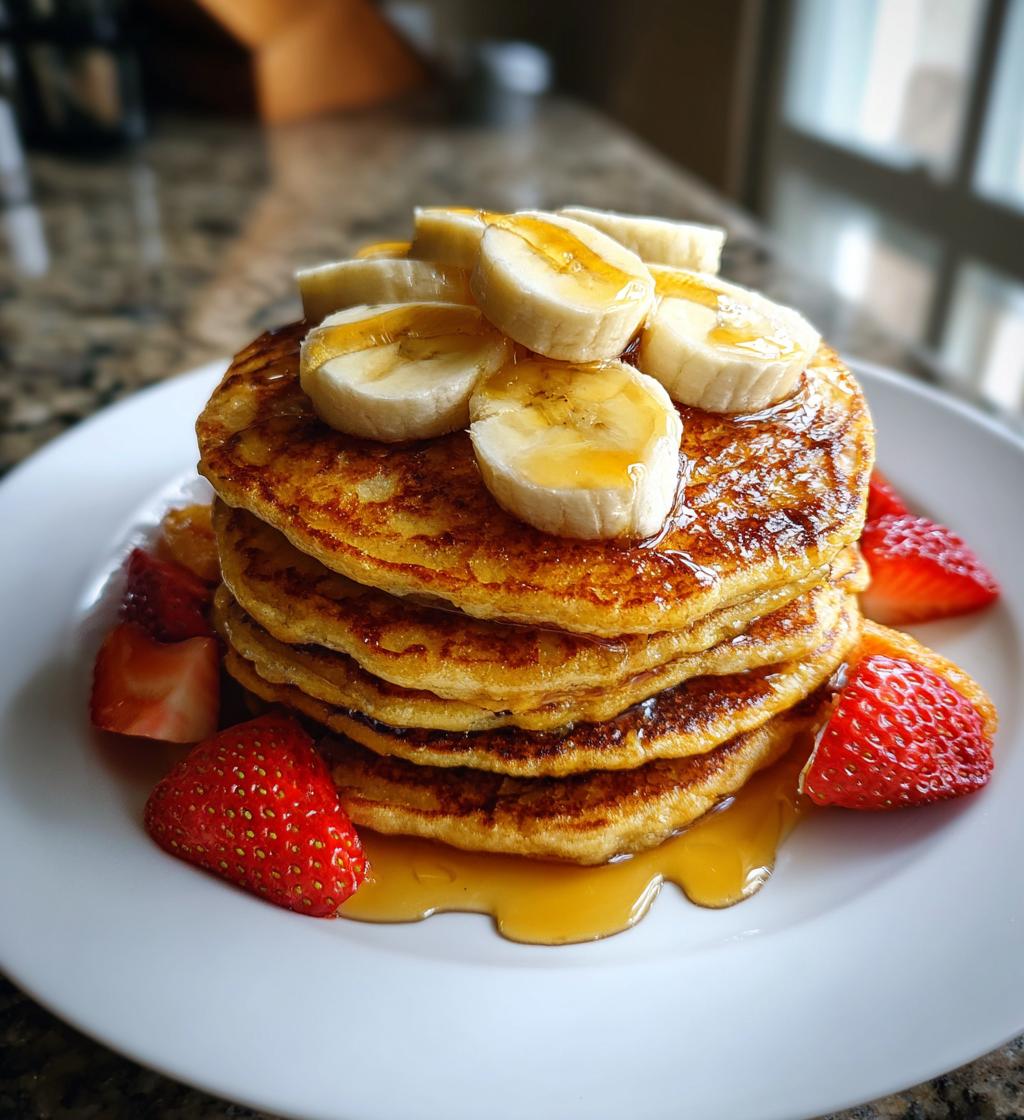 Banana Flour Pancakes - detail 1