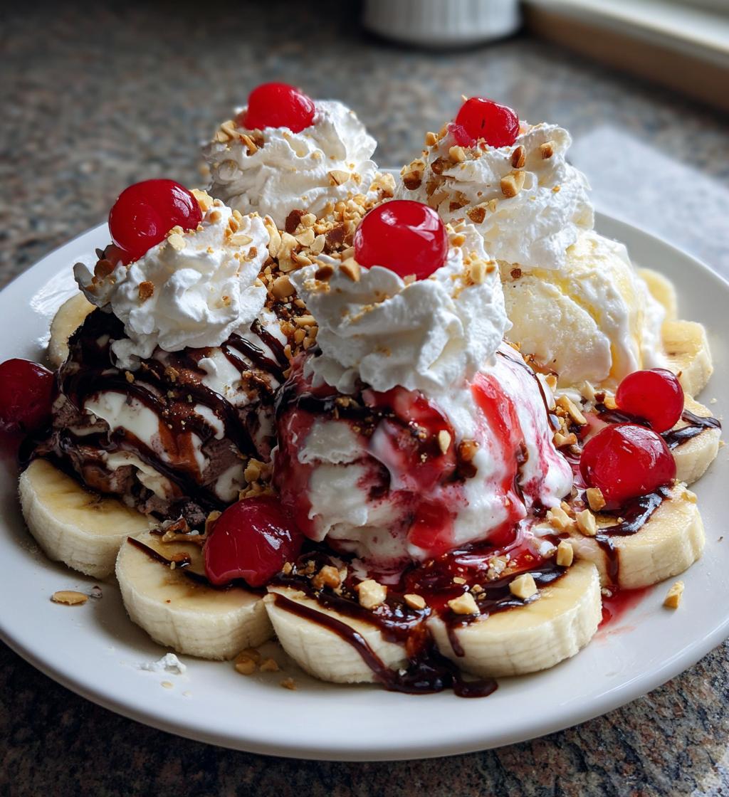Banana Split Dessert - detail 1