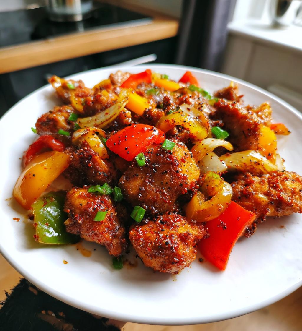 Black Pepper Chicken - detail 1