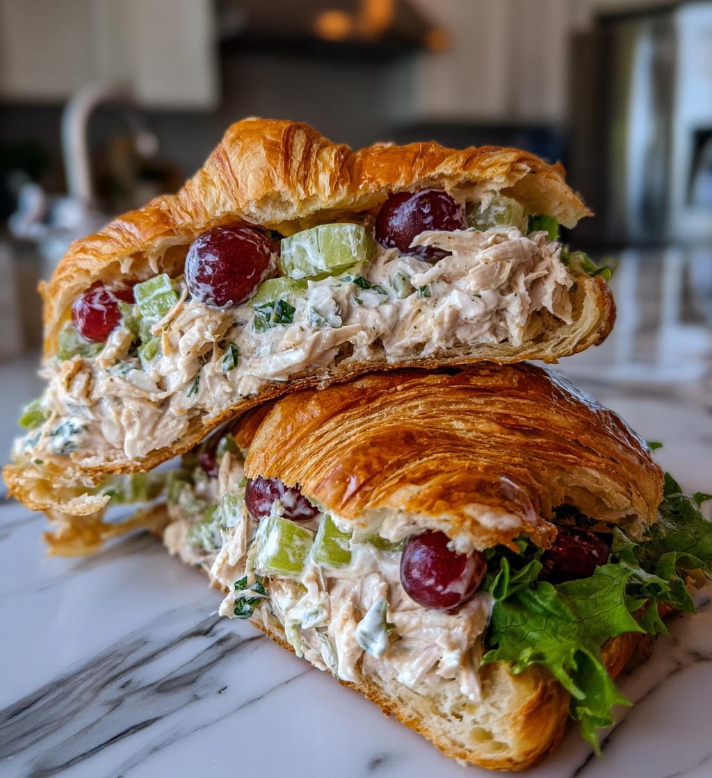 Chicken Croissant Sandwich - detail 1