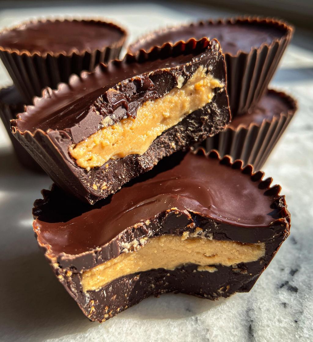 Chocolate Almond Butter Cups - detail 1