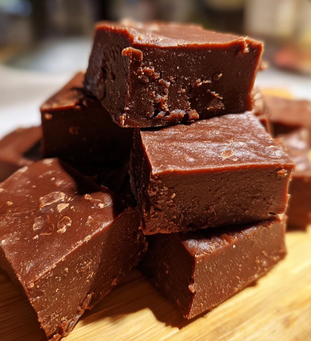 Chocolate Cardamom Fudge - detail 1
