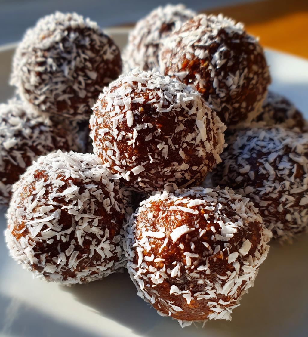 Chocolate Date Honey Balls - detail 1