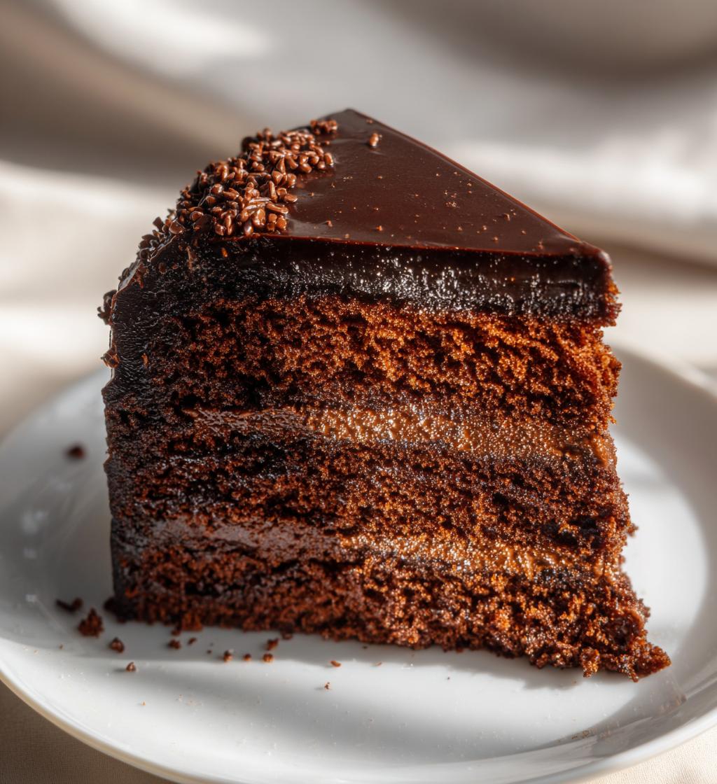 Chocolate Tahini Halva Cake - detail 1
