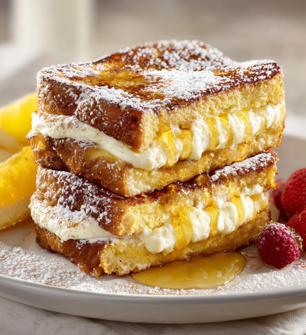 Cream Cheese Stuffed French Toast - detail 1