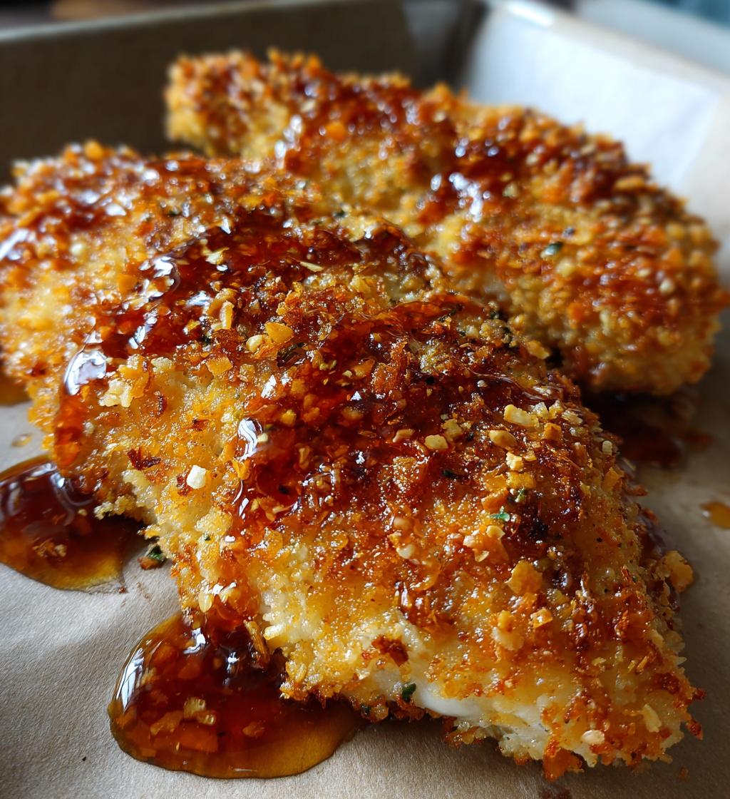 Crispy Coconut Chicken Honey - detail 1