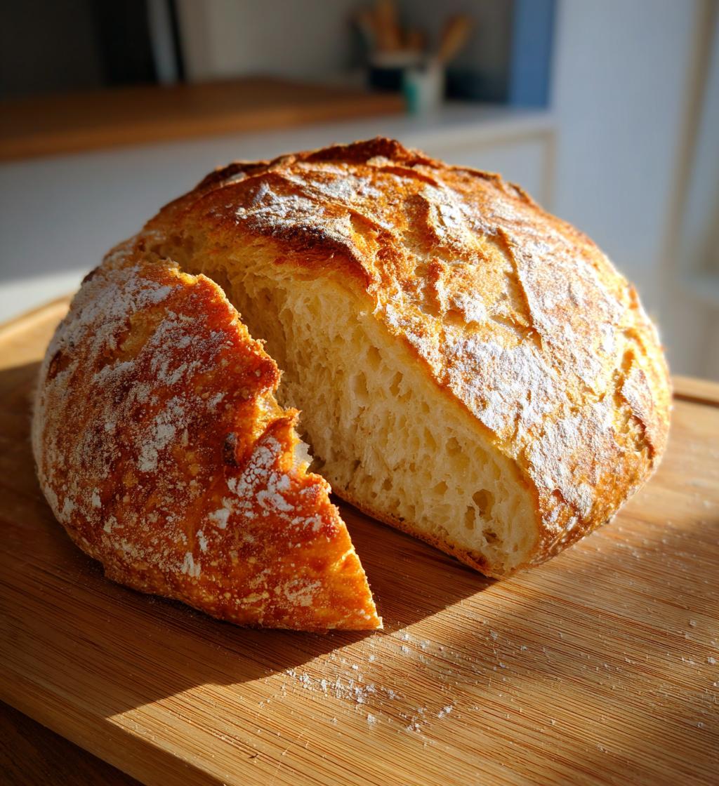 Crusty Italian Bread - detail 1