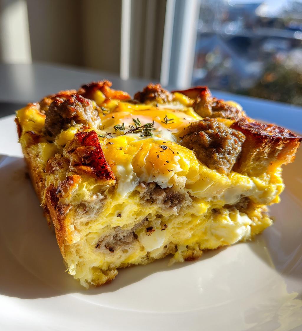 Easy Sausage and Egg Casserole - detail 1