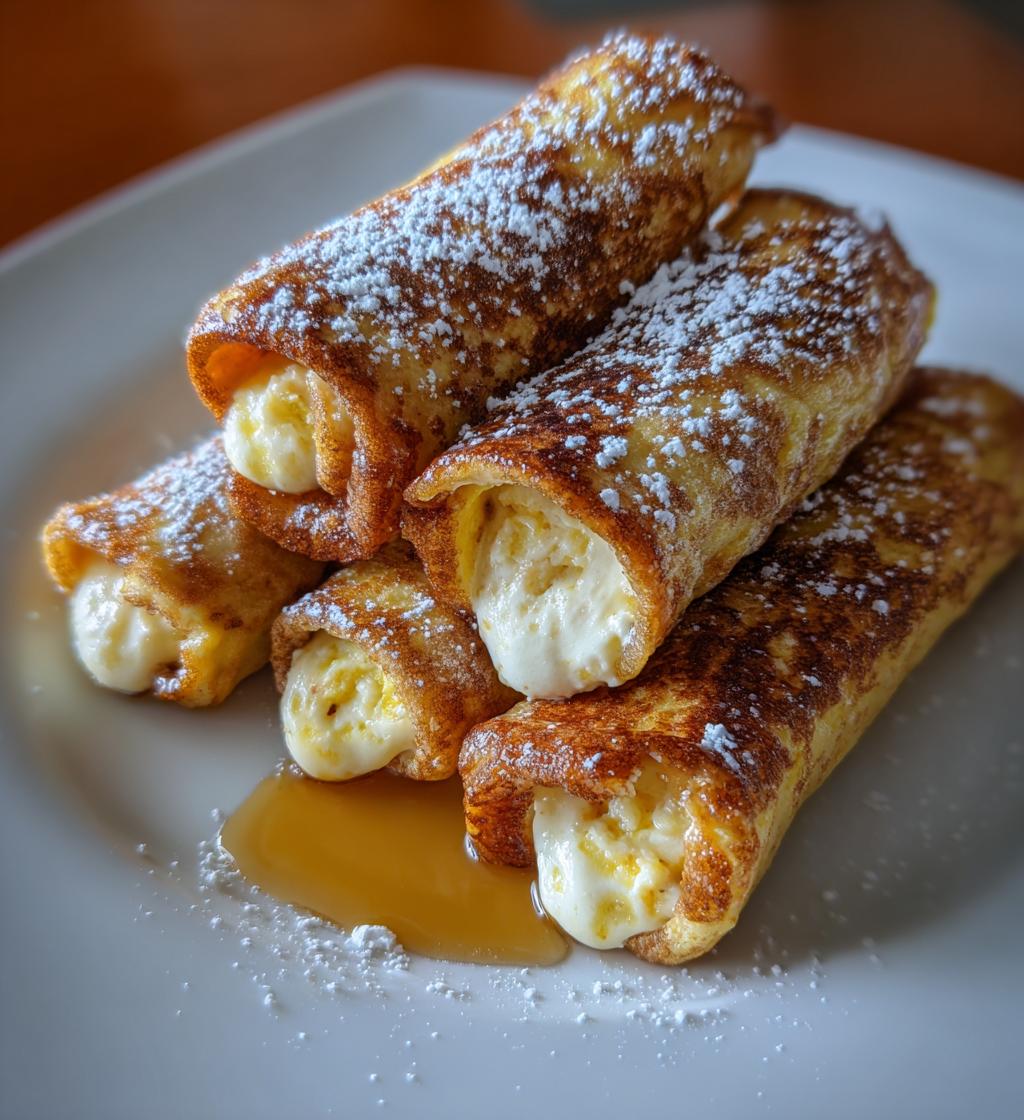 French Toast Roll-Ups - detail 1