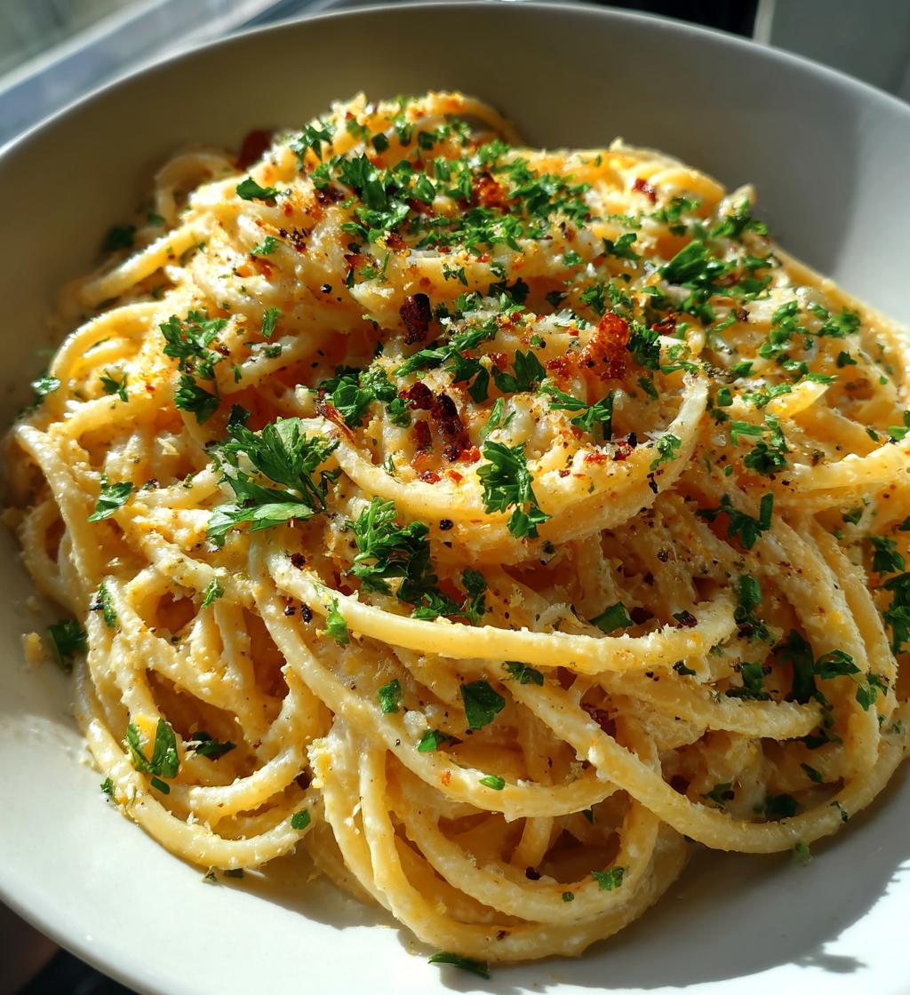 Garlic Parmesan Pasta - detail 1