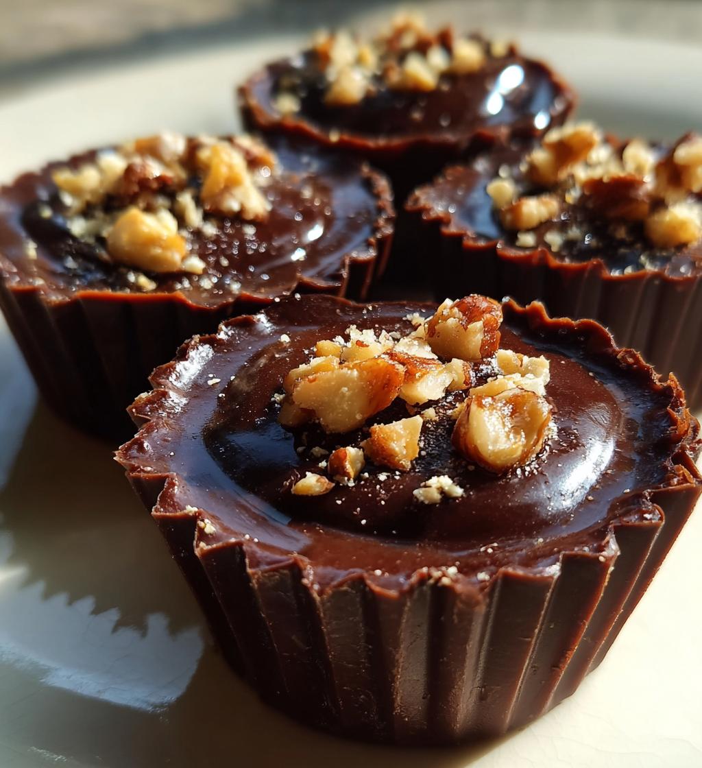 Halal Chocolate Fudge Cups - detail 1