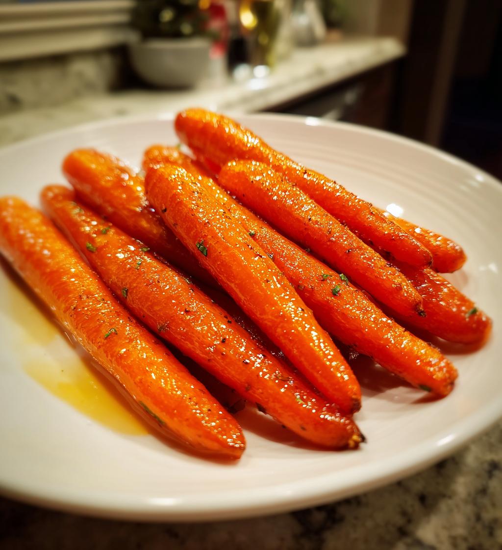 Honey Glazed Carrots - detail 1