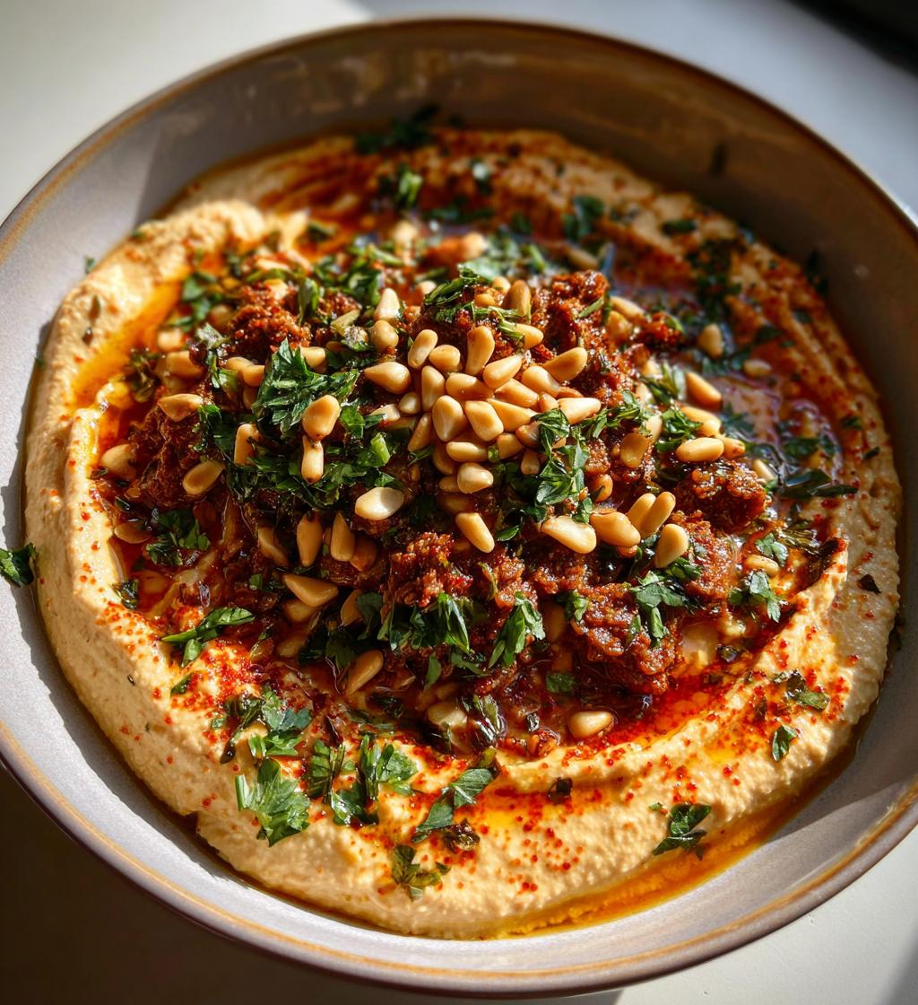 Hummus bil Lahme - detail 1