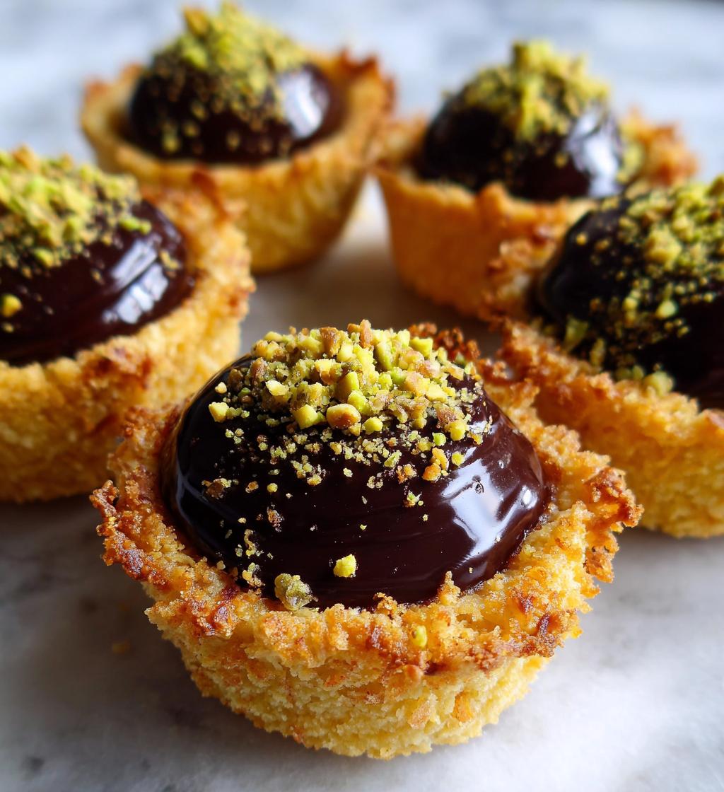 Kunafa Chocolate Mini Tarts - detail 1