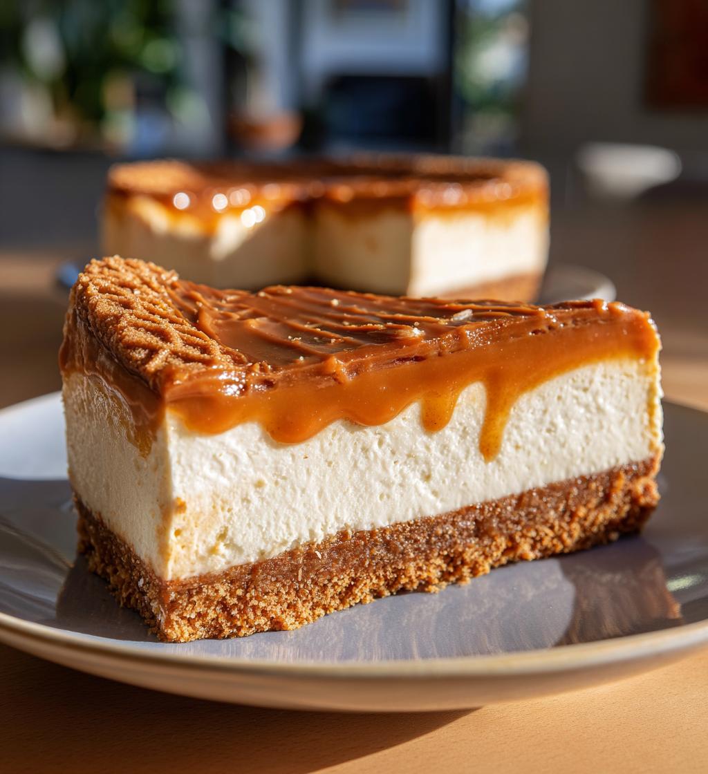 Lotus Cheesecake Dessert - detail 1