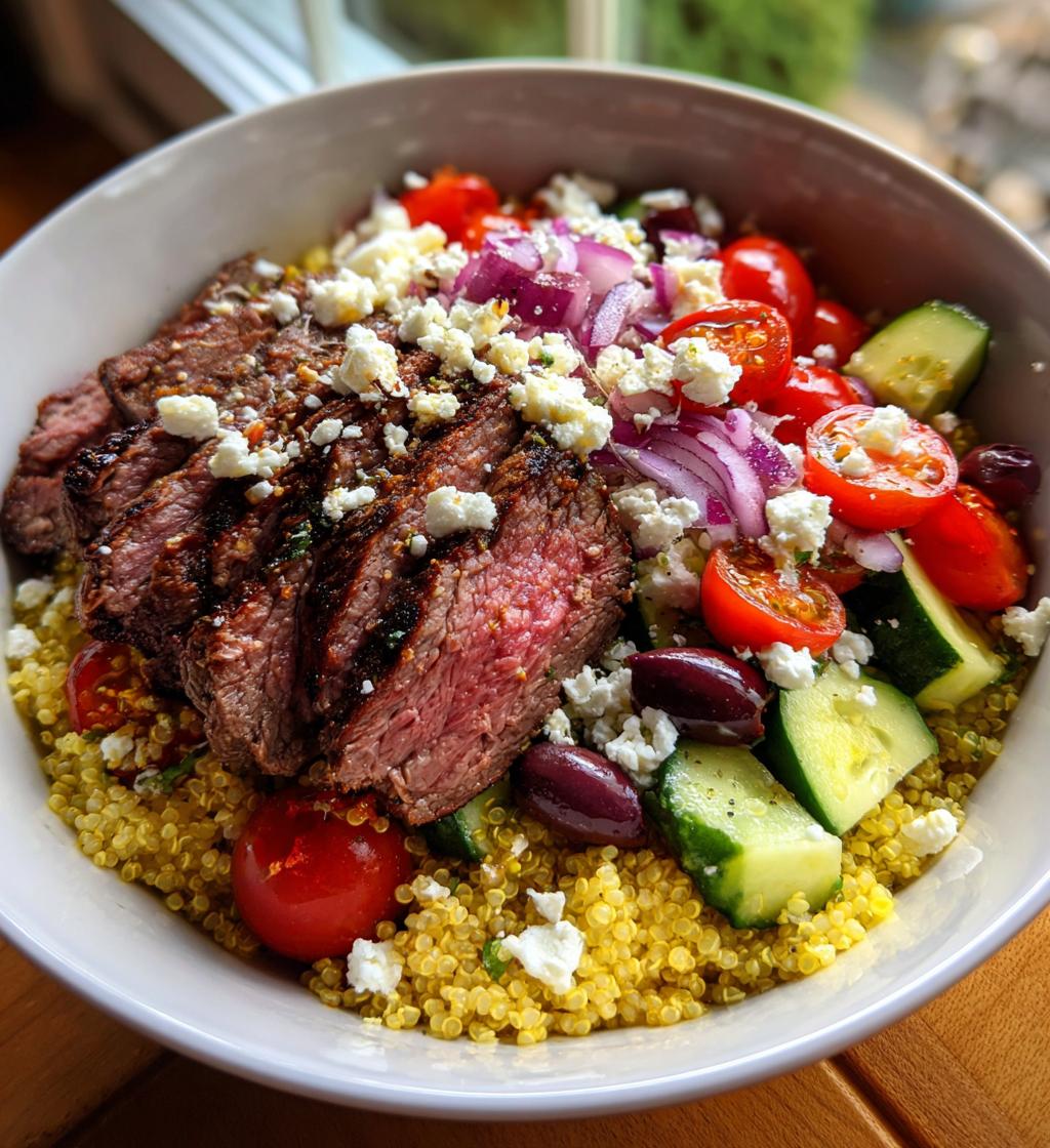 Mediterranean Steak Bowls - detail 1