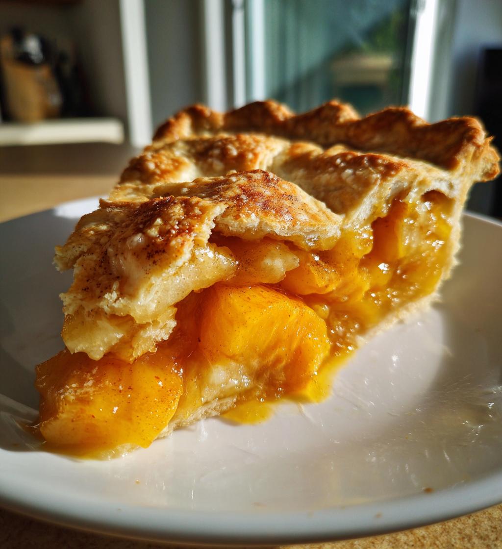 Peach Pie Filling - detail 1