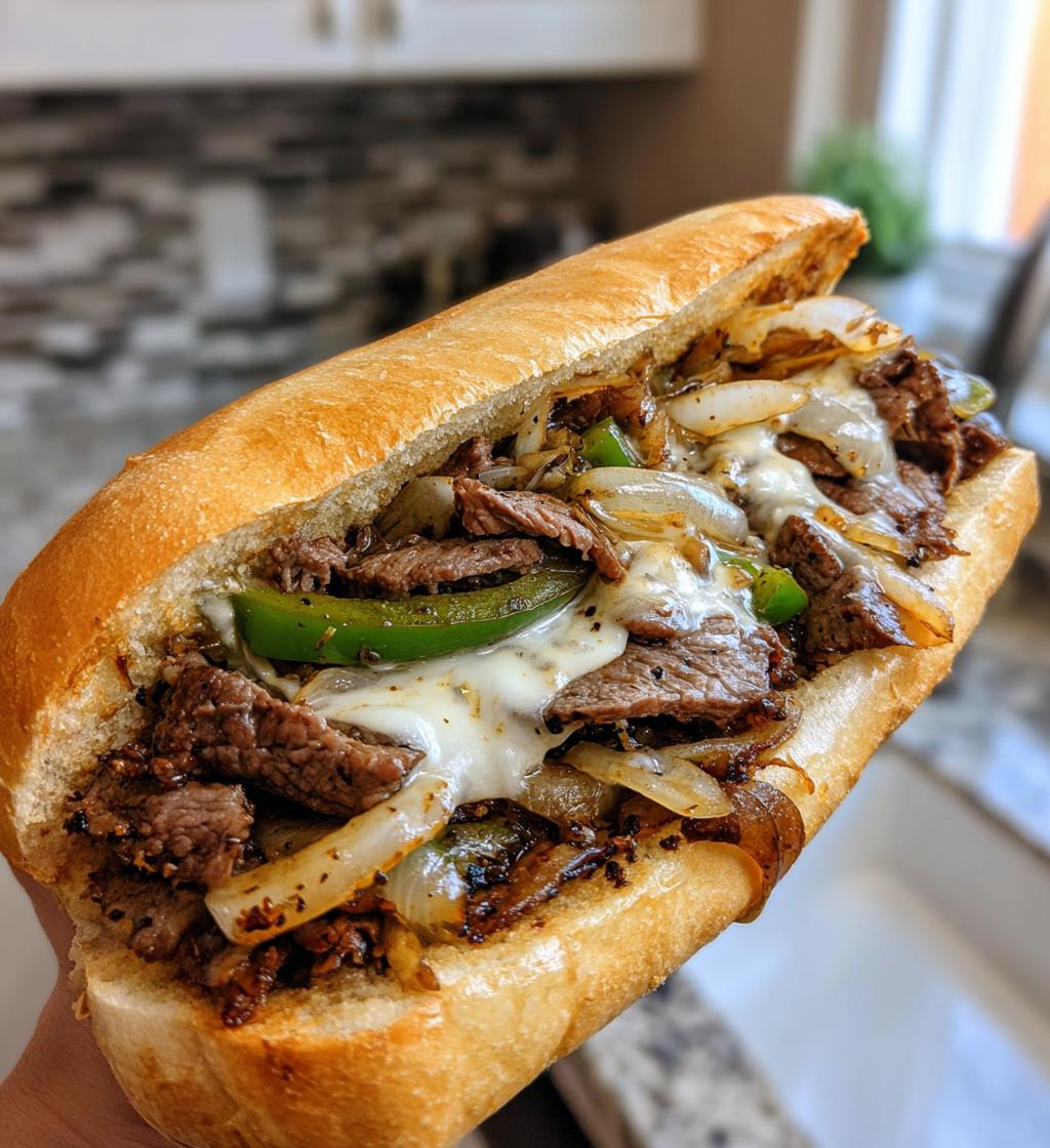 Philly Cheesesteak Sandwich - detail 1