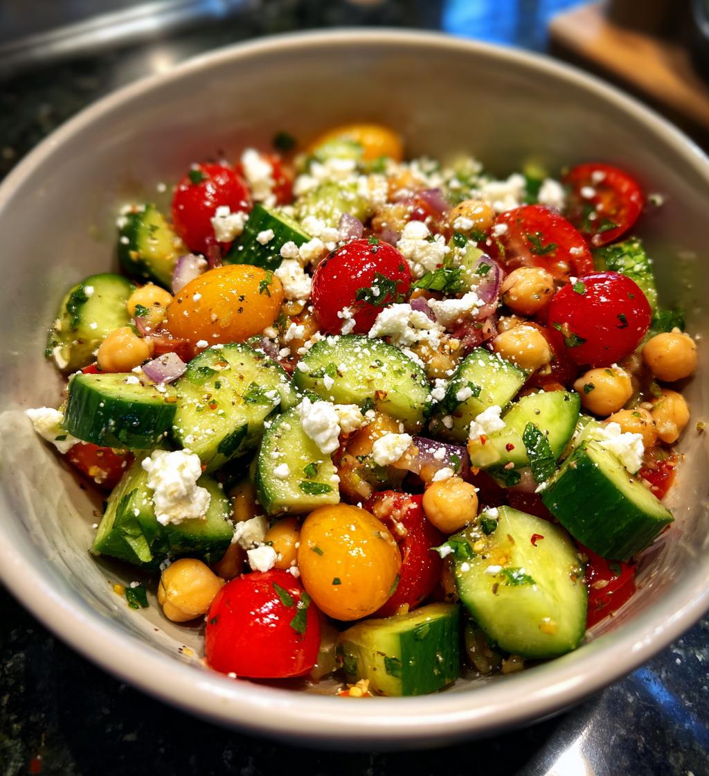 Protein Cucumber Salad - detail 1