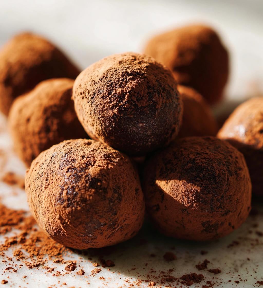 Tahini Chocolate Protein Balls - detail 1