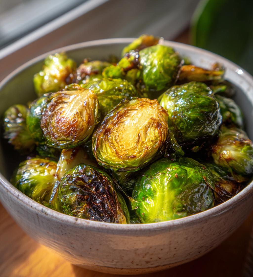 Tangy Balsamic Roasted Brussels Sprouts - detail 1