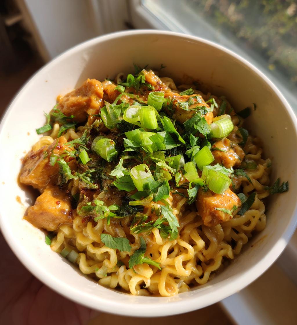 Thai Peanut Chicken Ramen - detail 1