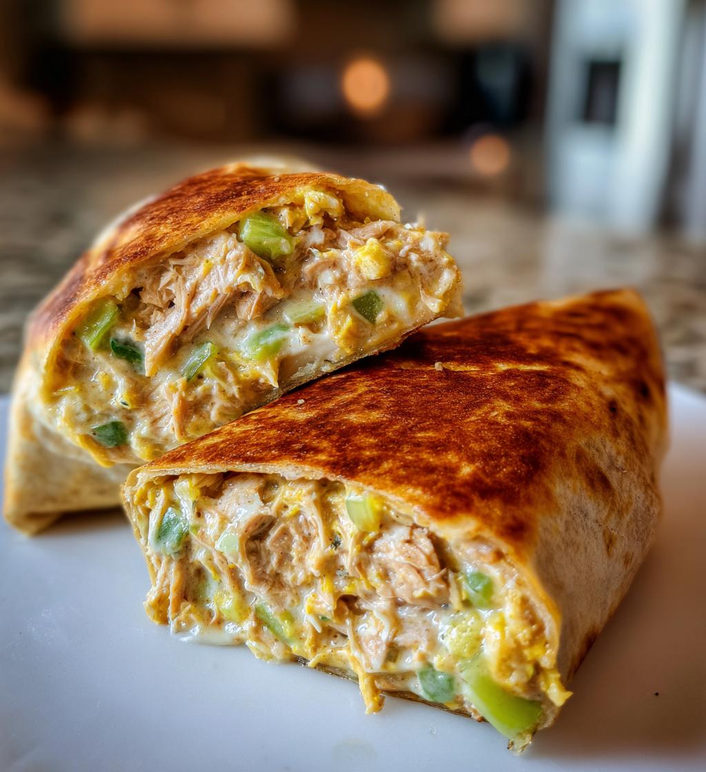 Tuna Melt Wrap - detail 1