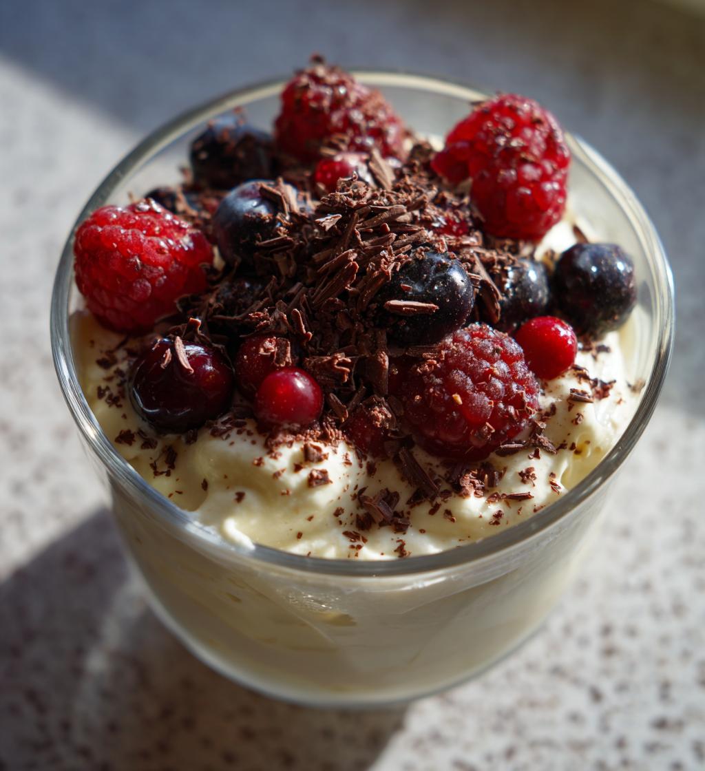 Vanilla Pudding Mousse - detail 1