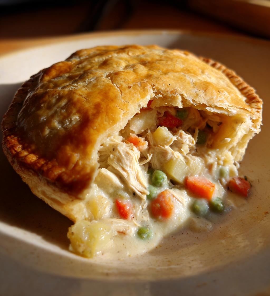 chicken pot pie recipe - detail 1