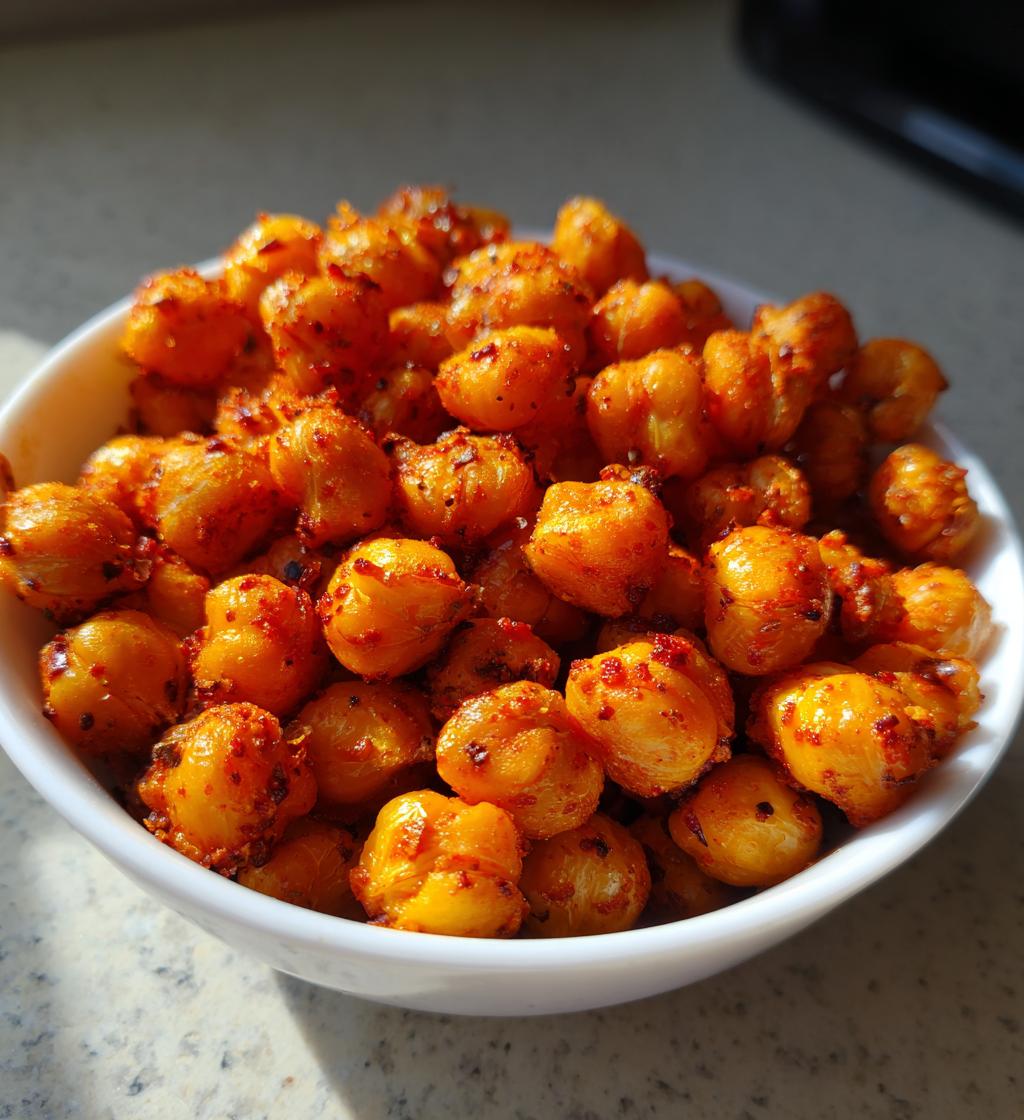 Air Fryer Crispy Chickpeas - detail 1
