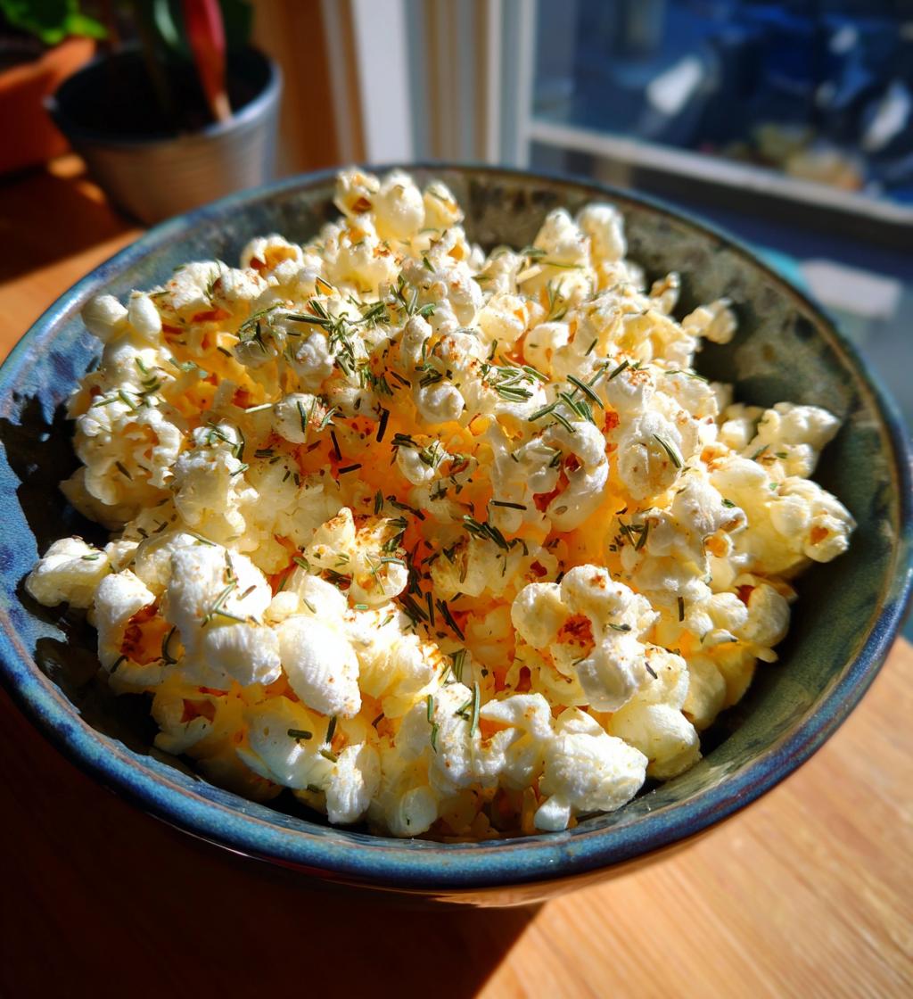 Beef Tallow Popcorn (Seasoned with rosemary) - detail 1