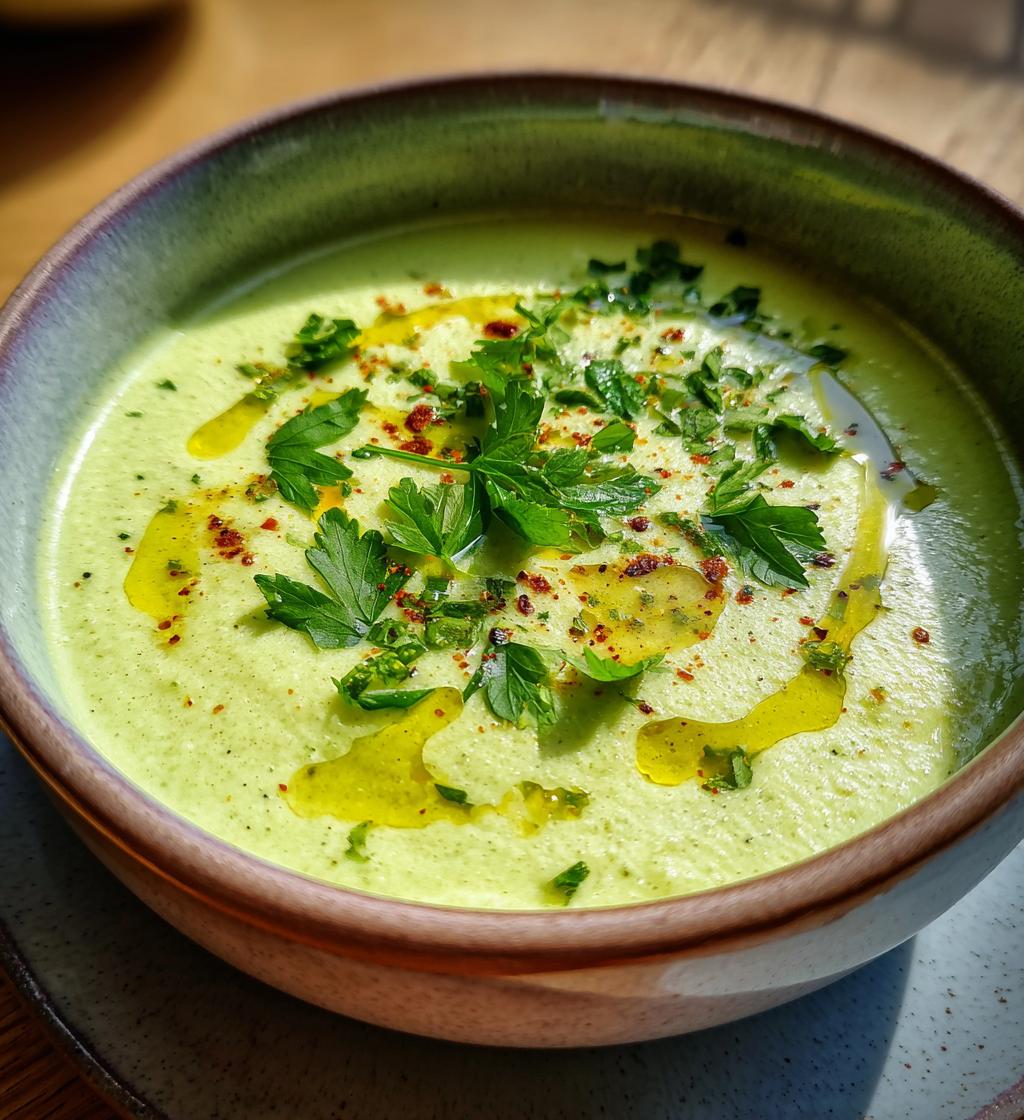 Bessara (Moroccan Fava Bean Soup) - detail 1