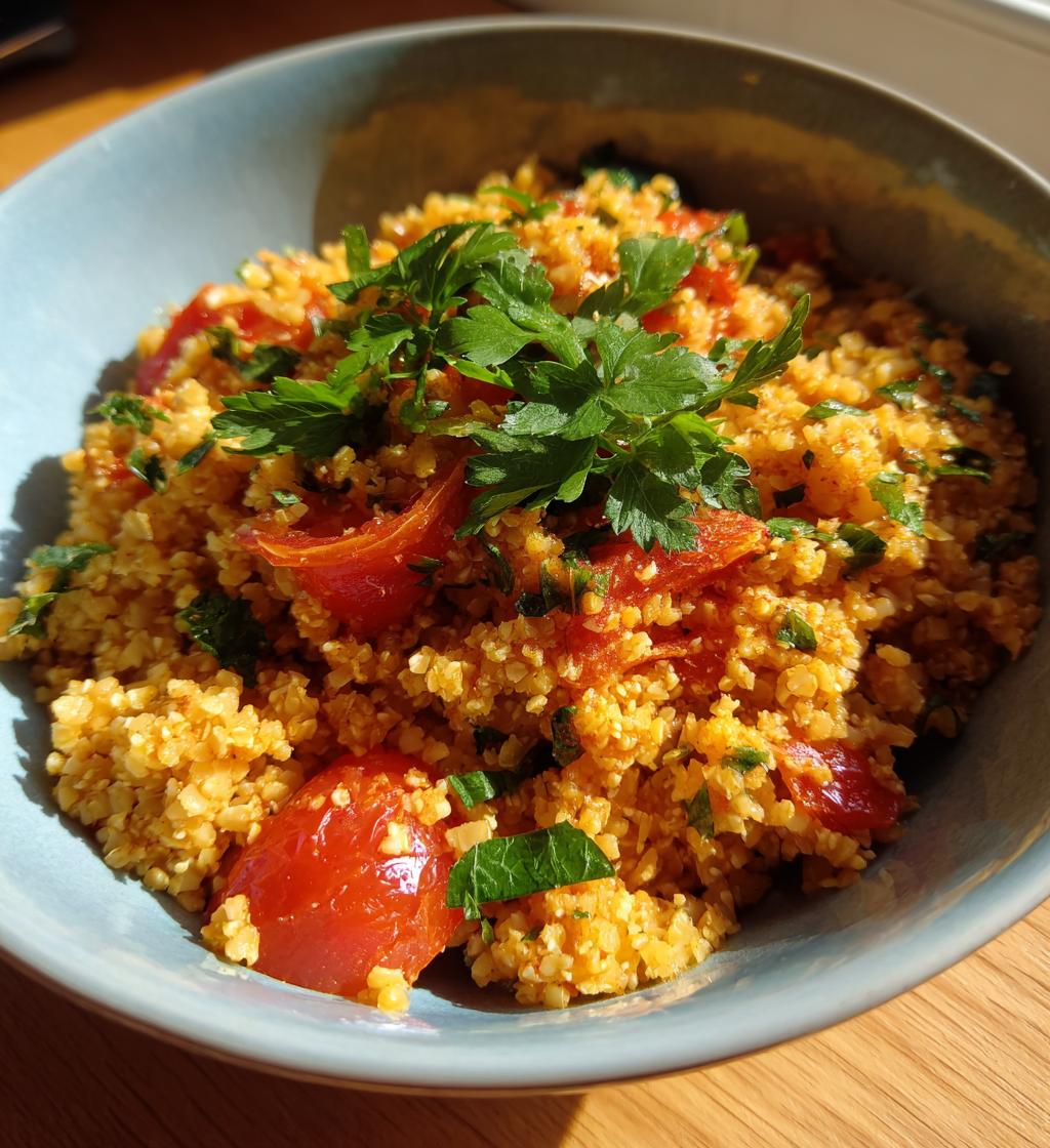 Bulgur Pilaf with Tomato - detail 2