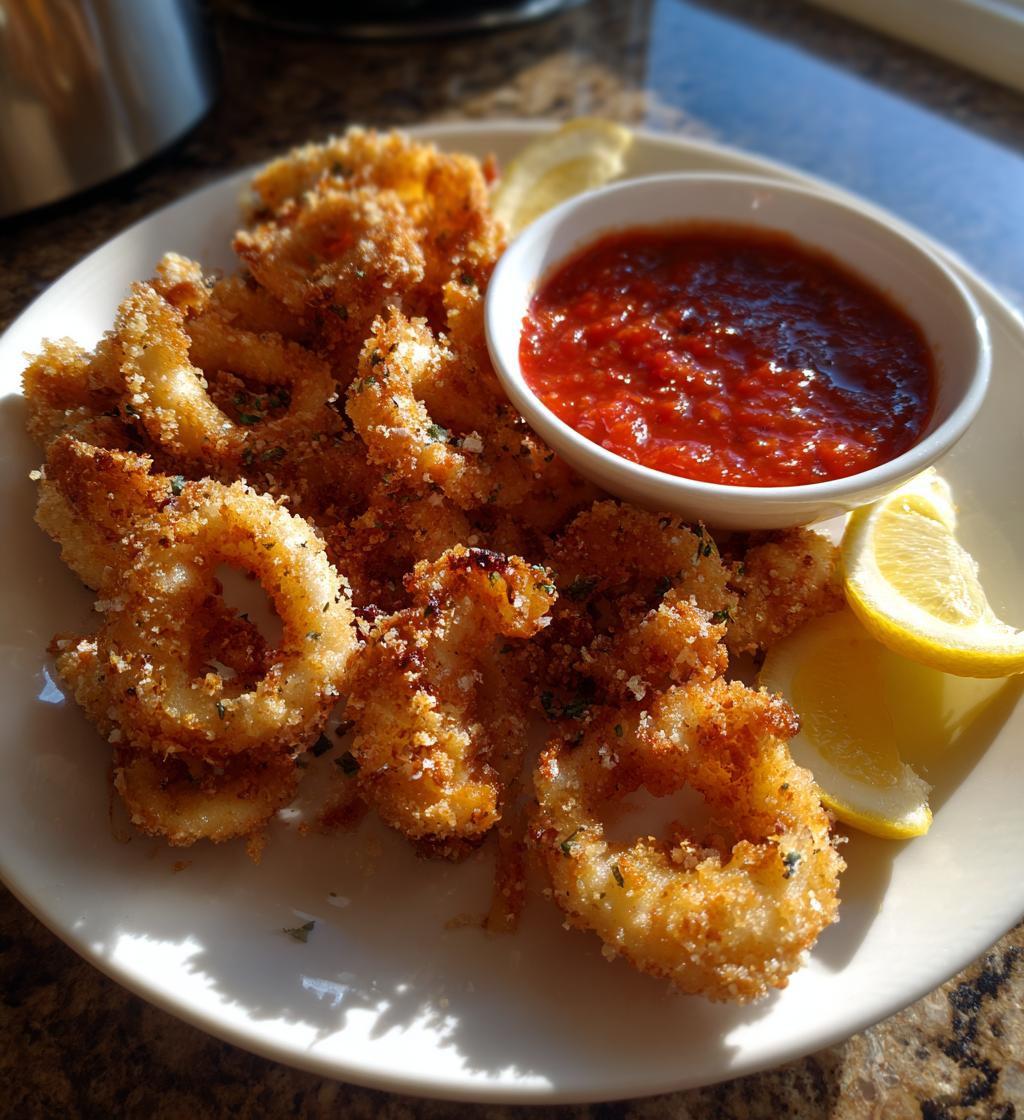 Calamari Fritti with Spicy Marinara - detail 1