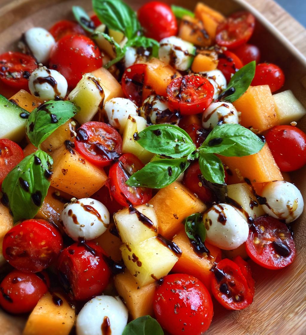 Caprese‑Style Melon Salad - detail 1