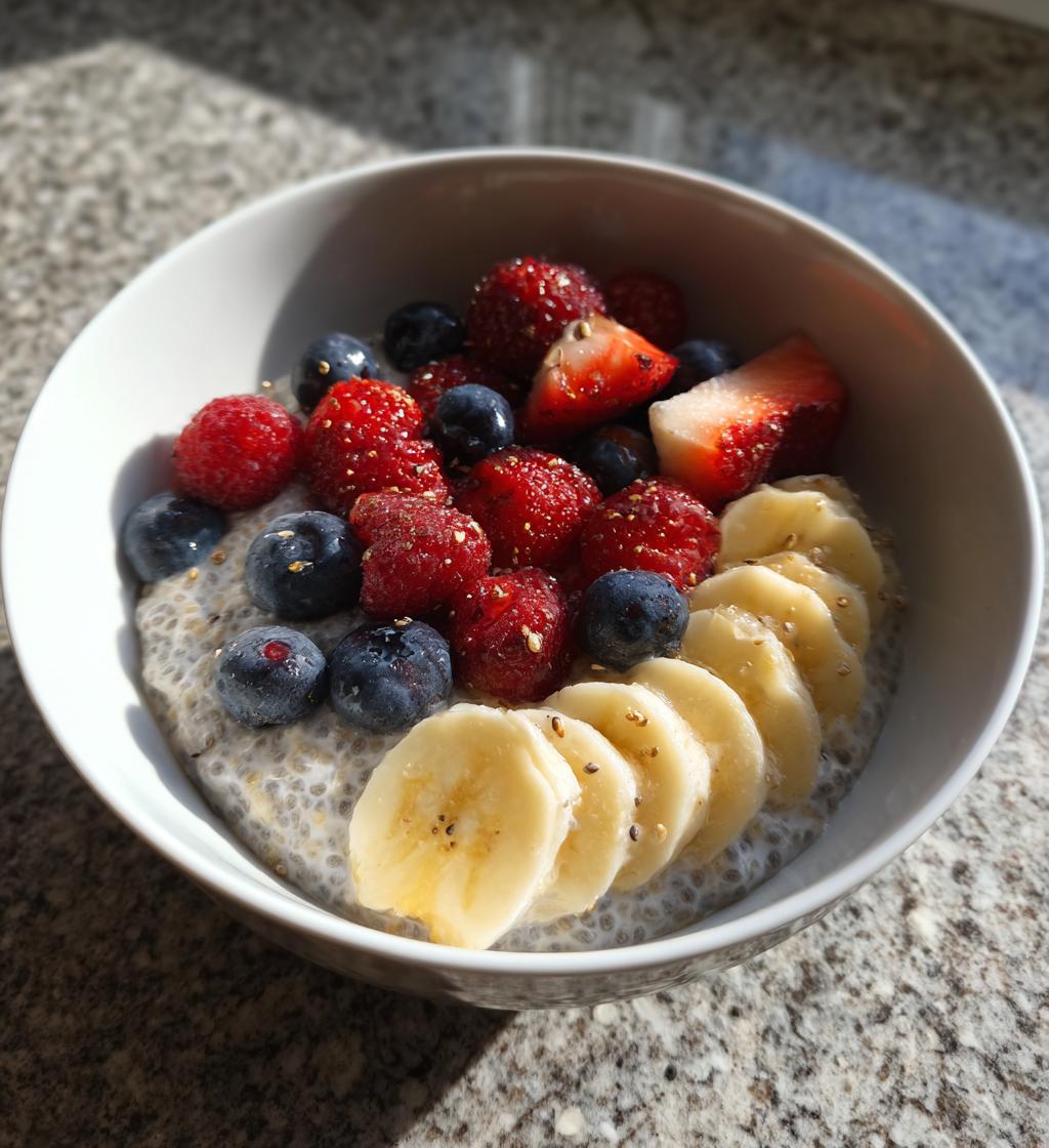 Chia Breakfast Pudding - detail 1