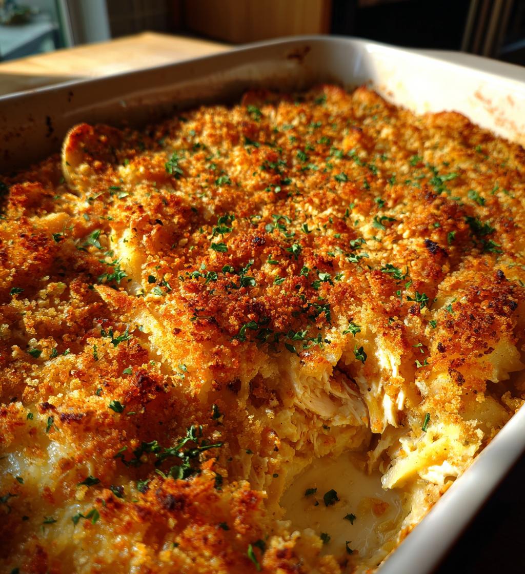 Chicken Cordon Bleu Casserole (Using turkey rashers instead of ham) - detail 1