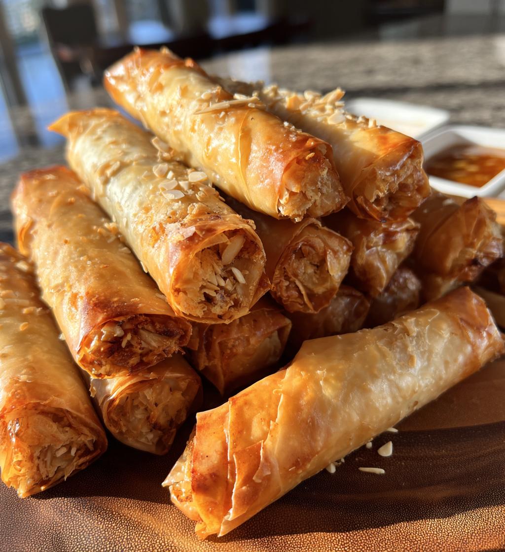 Chicken Pastilla Cigars (Finger food version) - detail 1