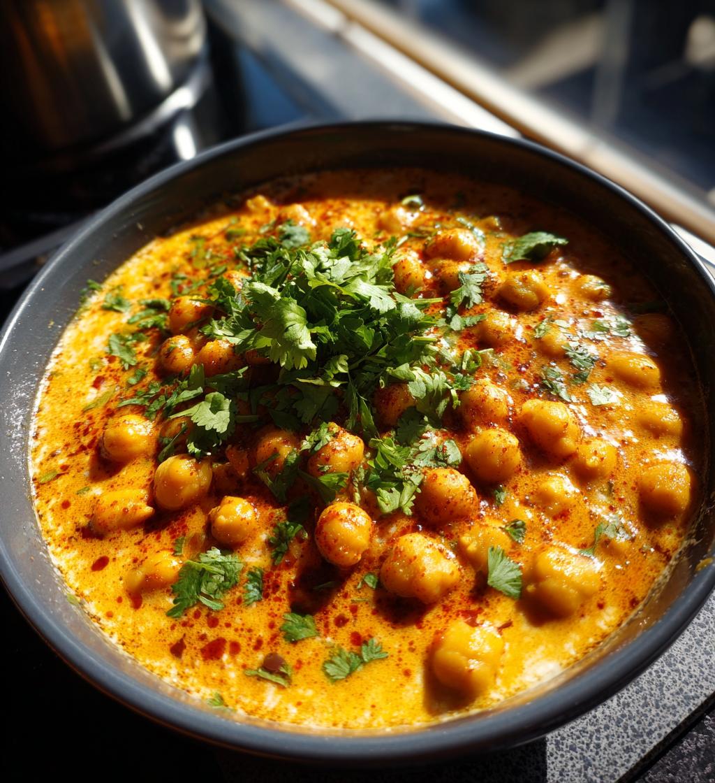 Chickpea Curry Coconut - detail 1