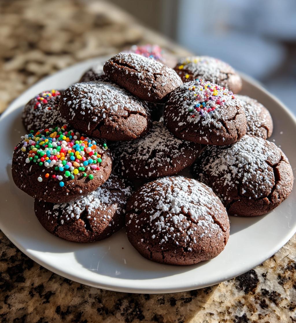 Chocolate Cut Out Sugar Cookies - detail 1