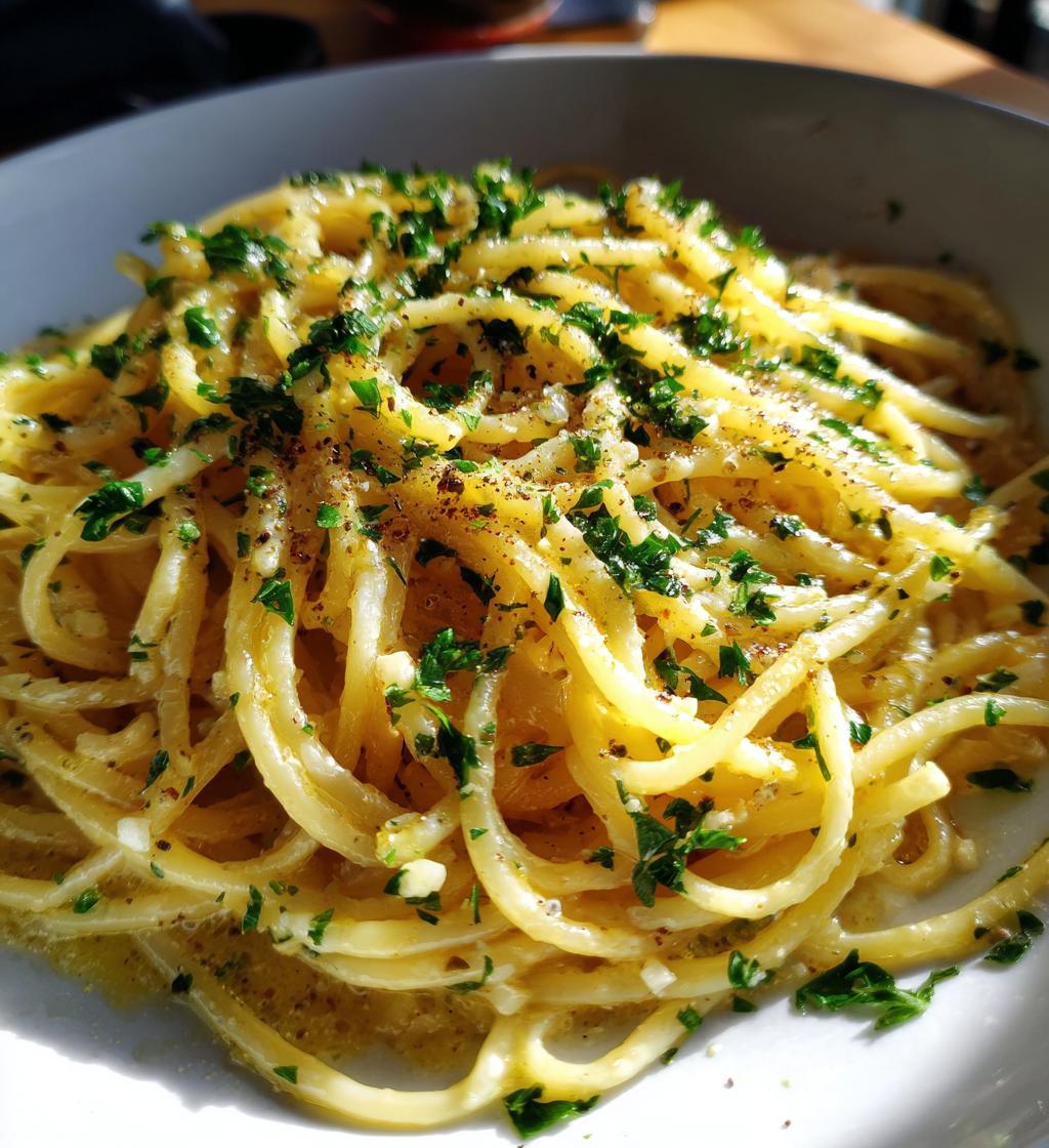 Creamy Garlic Butter Noodles - detail 1