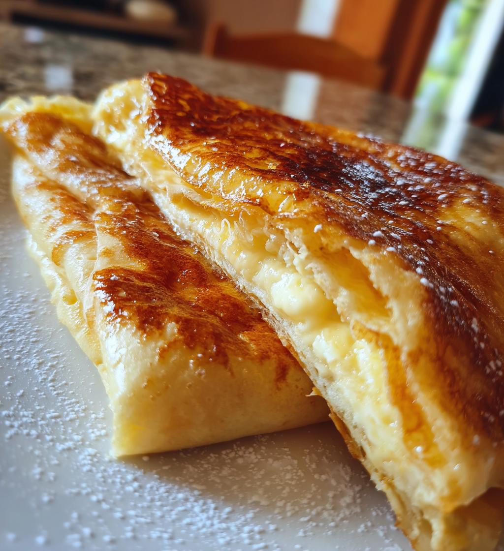 Crème Brûlée Stuffed Crepes - detail 1