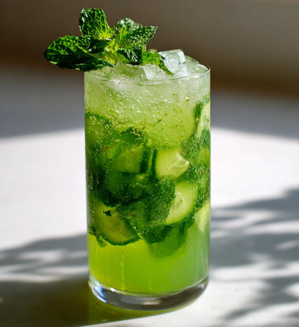 Cucumber Mint Cooler - detail 1