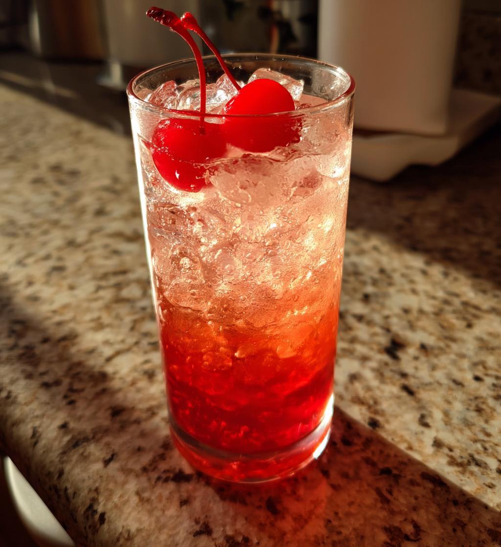 Dirty Shirley Cocktail - detail 1