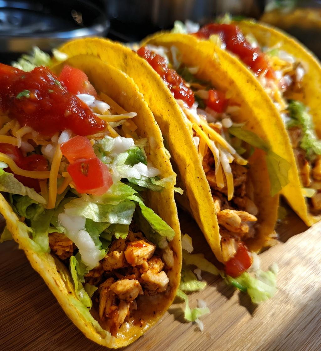 Easy Chicken Tacos - detail 1