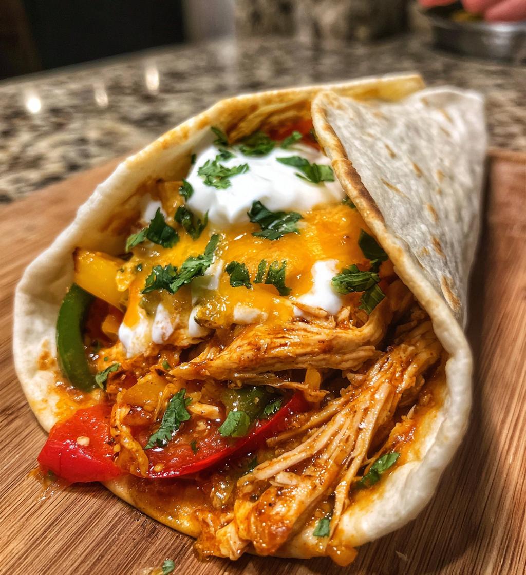 Fajita Chicken Wraps - detail 1