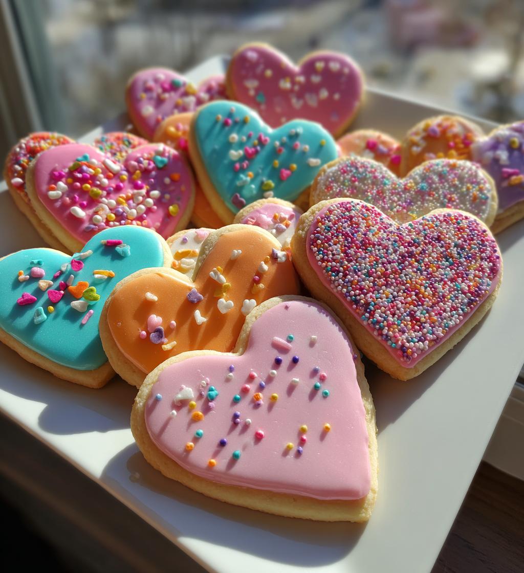 Frost Heart Cookies - detail 1