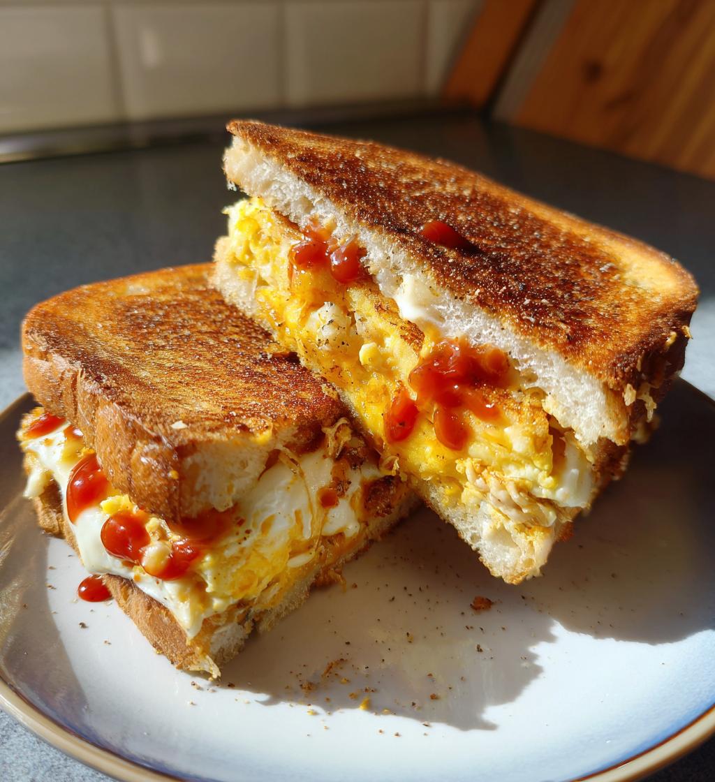 Gilgeori Toast (Korean Street Toast with Cabbage Omelet) - detail 1