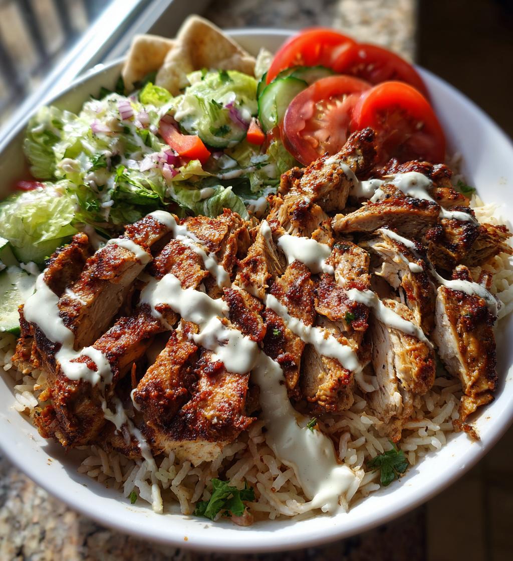 Halal Chicken Shawarma Plate - detail 1