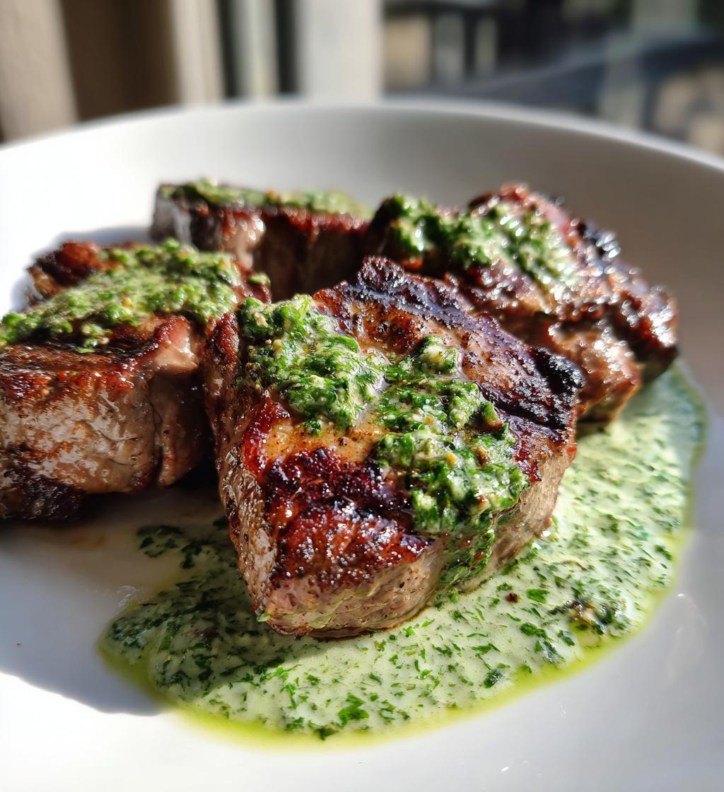 Halal Lamb Chops Mint Yogurt - detail 1